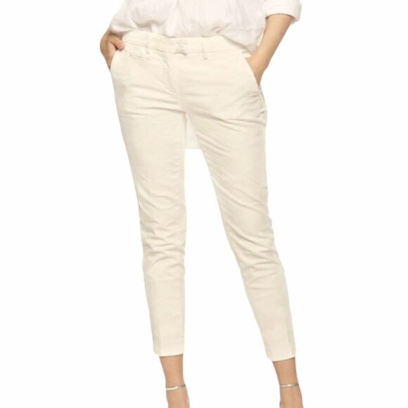 Mason’s Forte Dei Marmi Chino Pants In Satin Slim Size 46/ US 10 - Picture 5 of 15